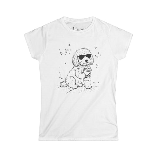 Soda Dog - Women's Cut Fitted Tee
