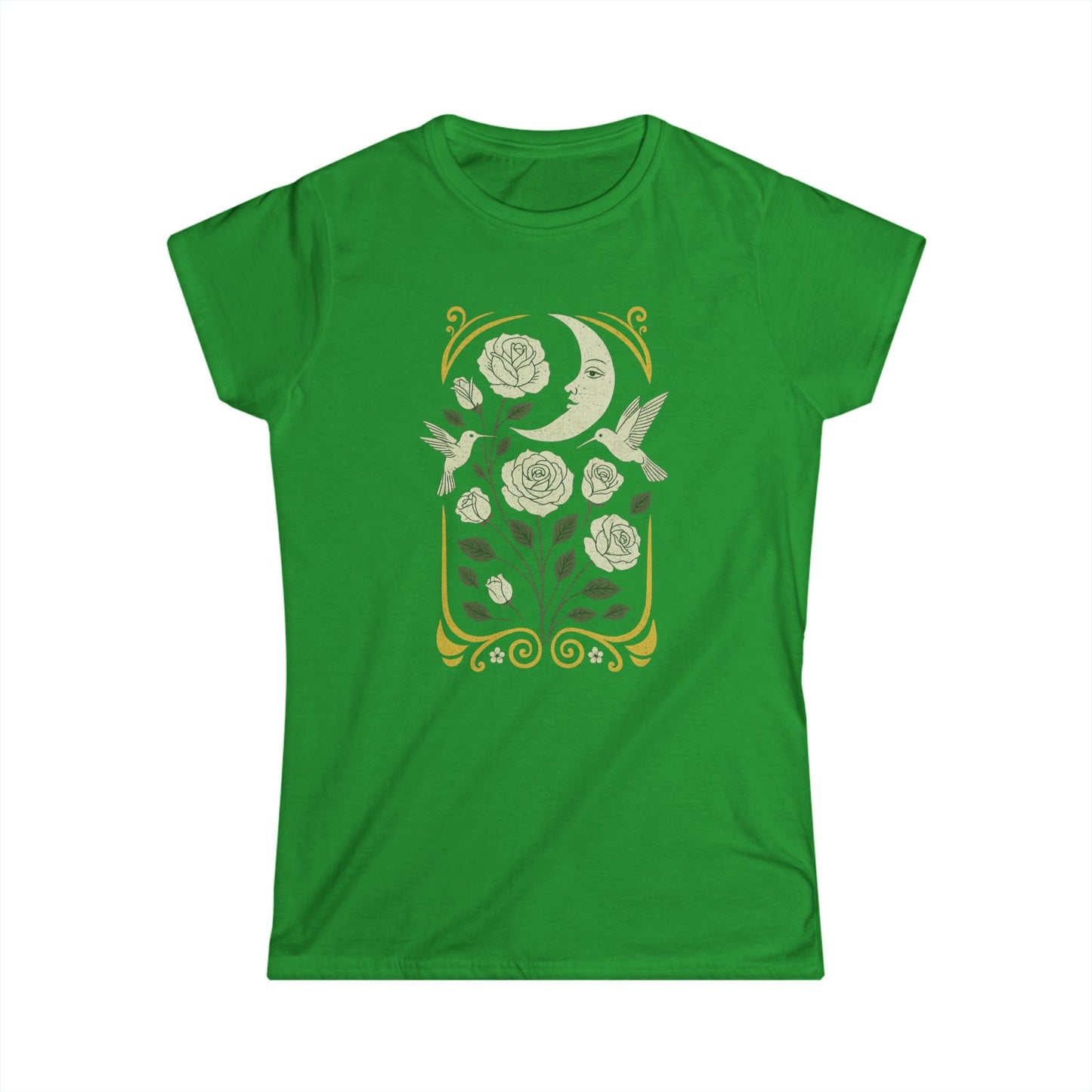 Moonlight Floral - Women's Softstyle Tee