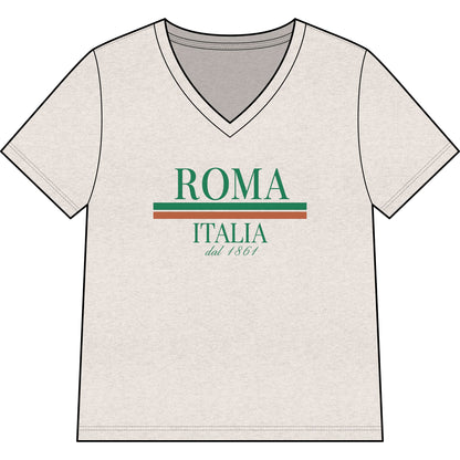 Roma Italia - Super Soft V-Neck