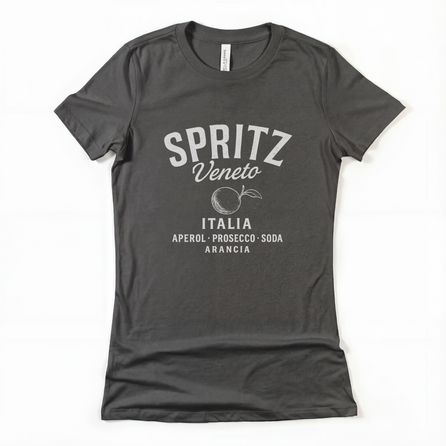 Spritz Vintage Print — Women's Cut Fitted Tee