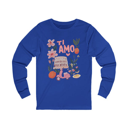 Ti Amo - Bella Canvas Super Soft Long Sleeve T Shirt