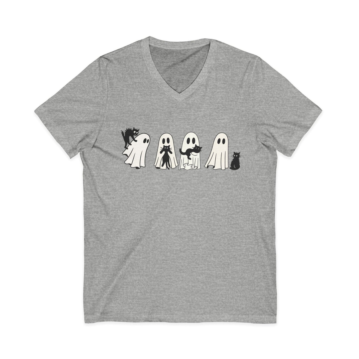 Scaredy Cats - Short Sleeve V Neck