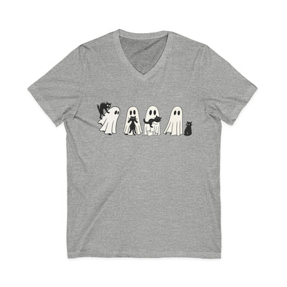 Scaredy Cats - Short Sleeve V Neck