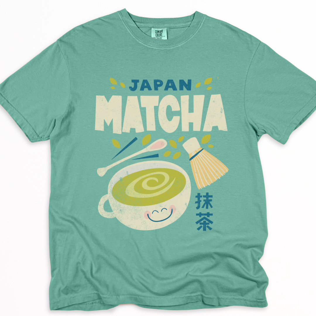 Matcha - Comfort Colors Relaxed Fit Premium T Shirt