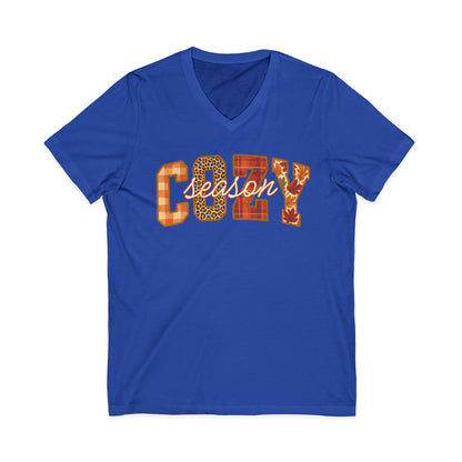 Cozy Season - Short Sleeve V Neck