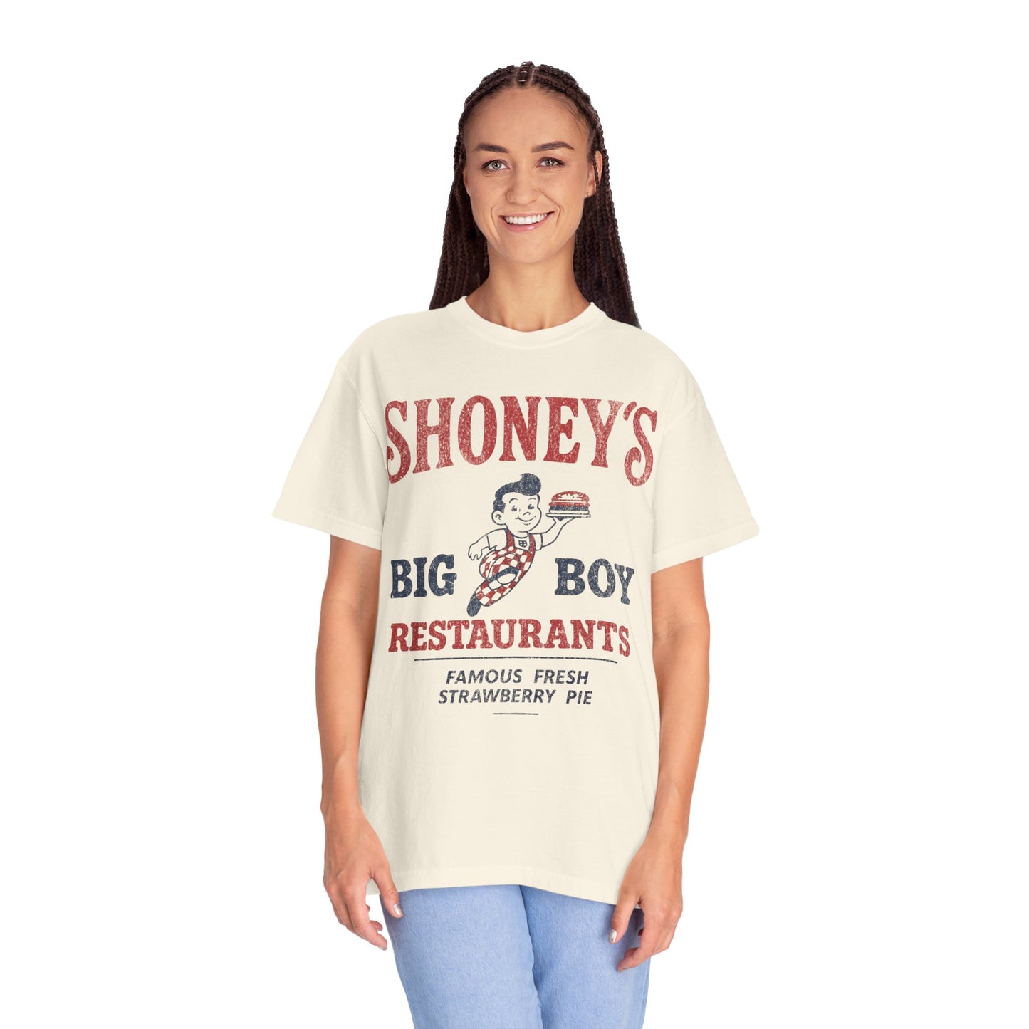 Shoney's Big Boy Restaurants -  Relaxed Fit Vintage Wash T Shirt
