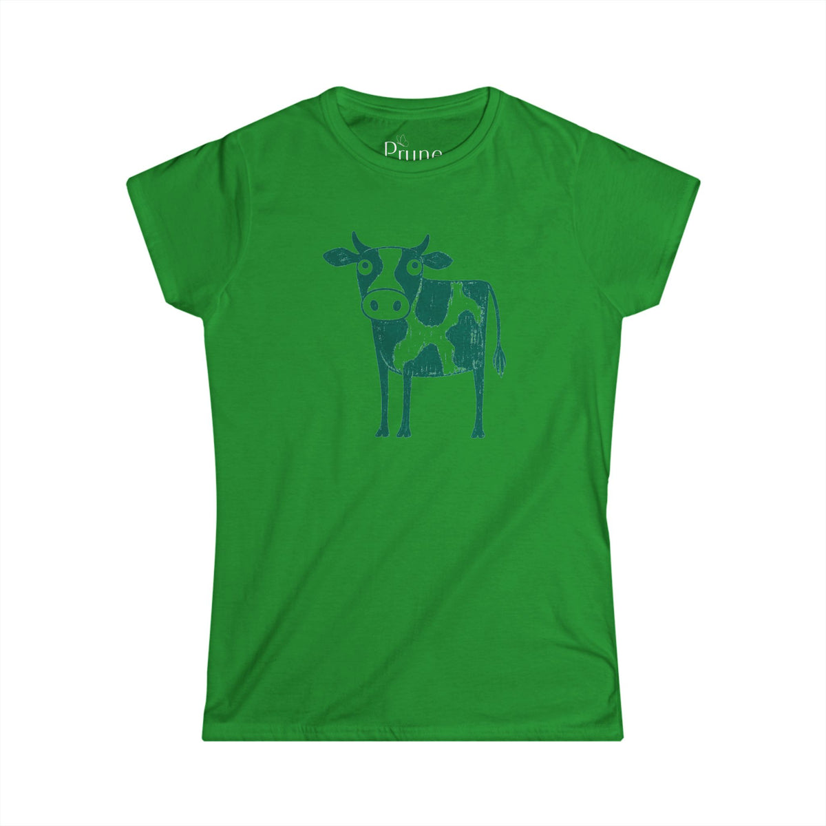 Cow - Women's Cut Fitted Tee