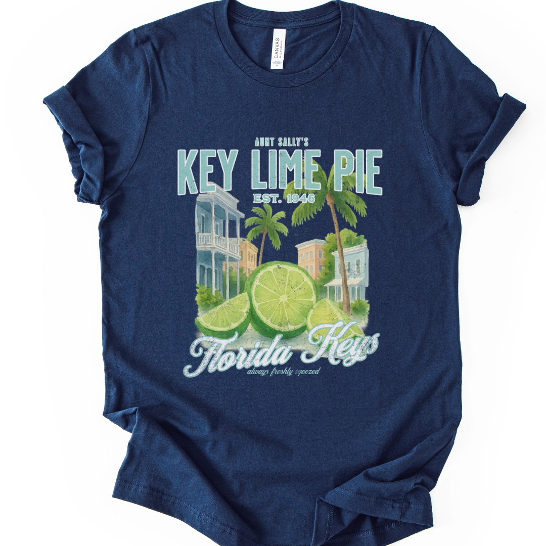 Aunt Sally's Key Lime Pie - Bella Canvas Super Soft Standard Fit T Shirt