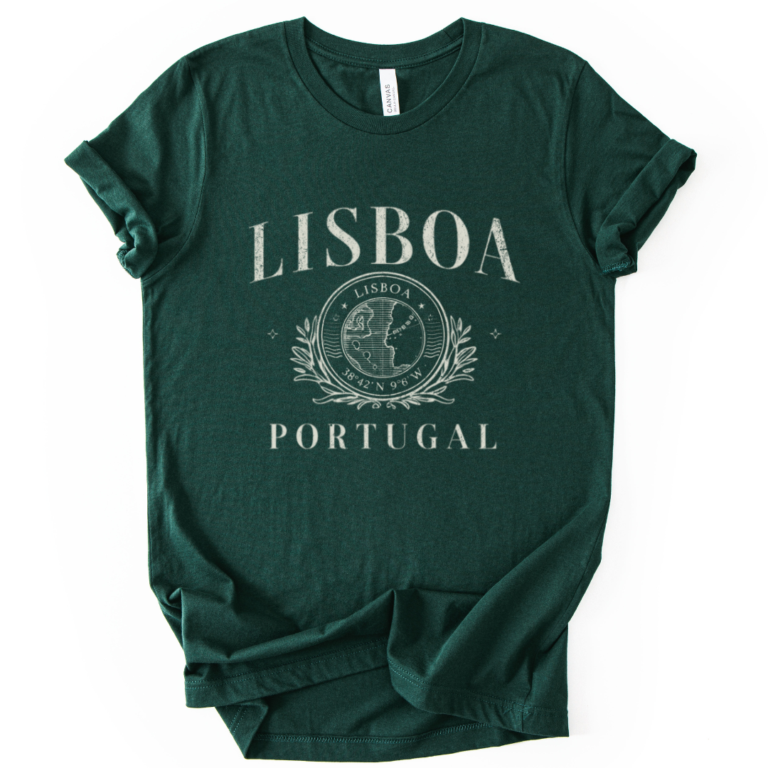 Lisboa Portugal - Bella Canvas Super Soft Standard Fit T Shirt