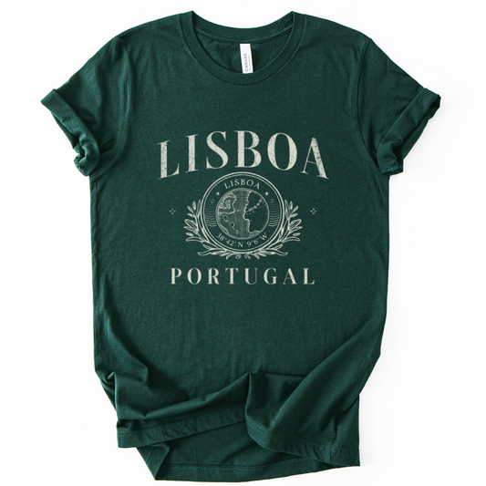 Lisboa Portugal - Bella Canvas Super Soft T Shirt