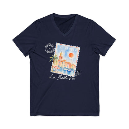 St Tropez - Short Sleeve V Neck