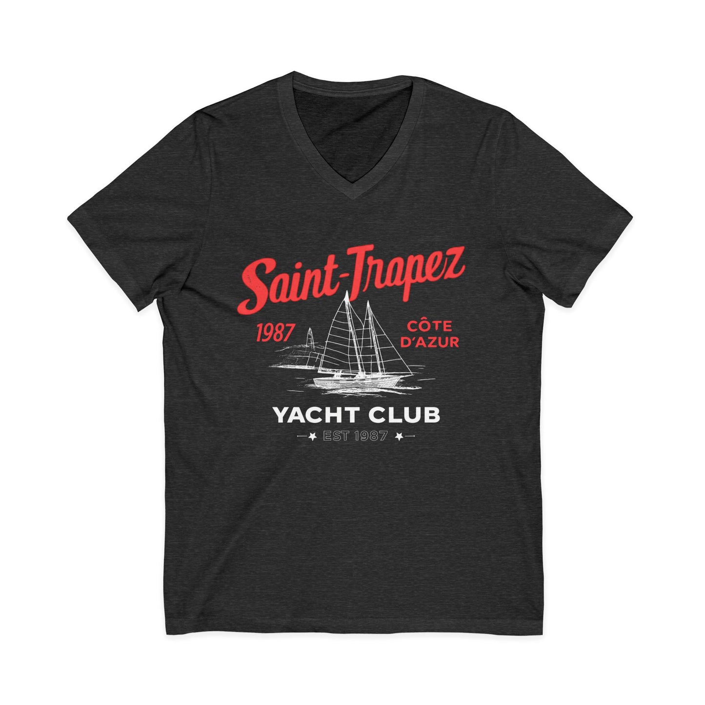 Saint Tropez Yacht Club - Short Sleeve V Neck