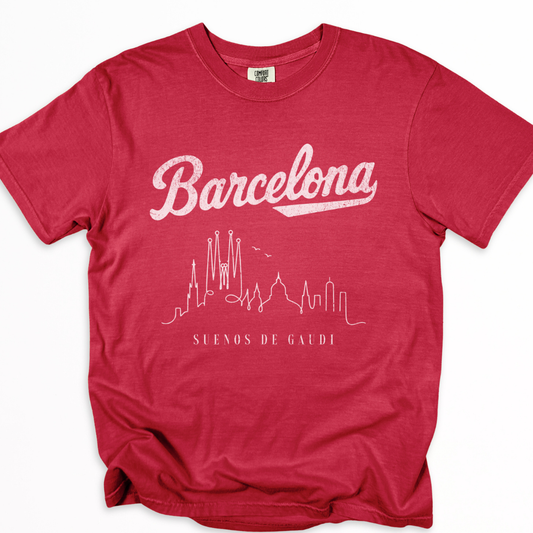 Barcelona, Dreams of Gaudi - Comfort Colors Relaxed Fit Premium T Shirt