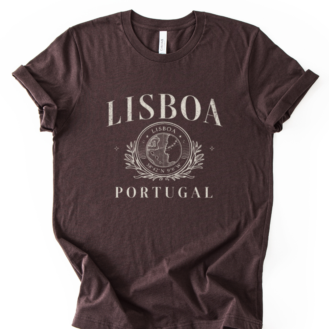 Lisboa Portugal - Bella Canvas Super Soft Standard Fit T Shirt