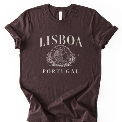Lisboa Portugal - Bella Canvas Super Soft Standard Fit T Shirt