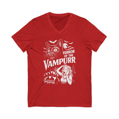 Terror Of The Vampurr - Short Sleeve V Neck