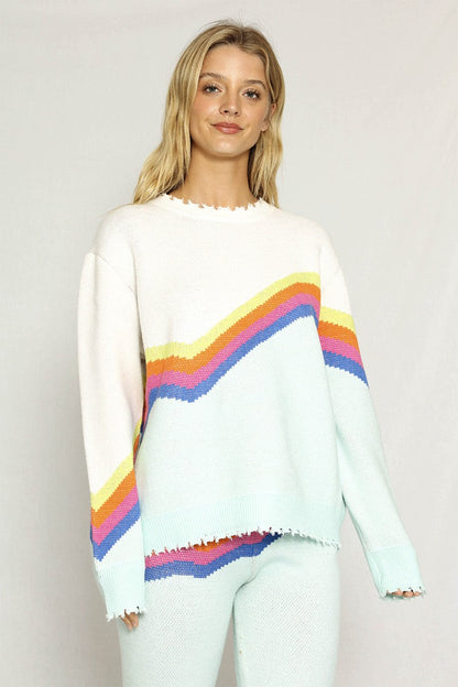 Retro Stripe Sweater