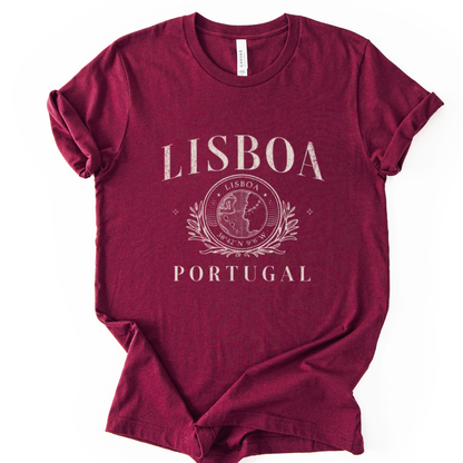 Lisboa Portugal - Bella Canvas Super Soft Standard Fit T Shirt