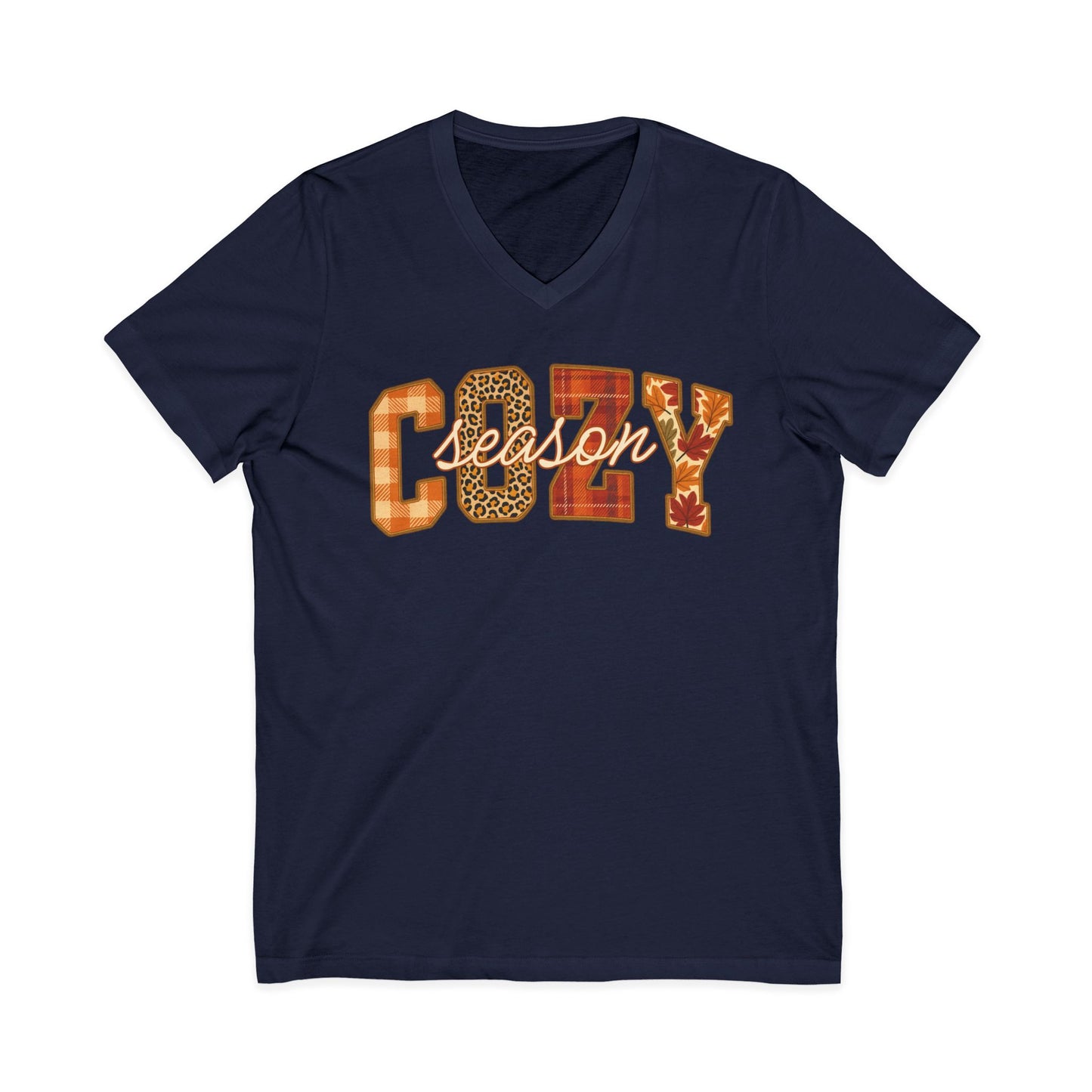 Cozy Season - Short Sleeve V Neck