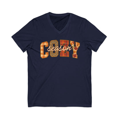 Cozy Season - Short Sleeve V Neck