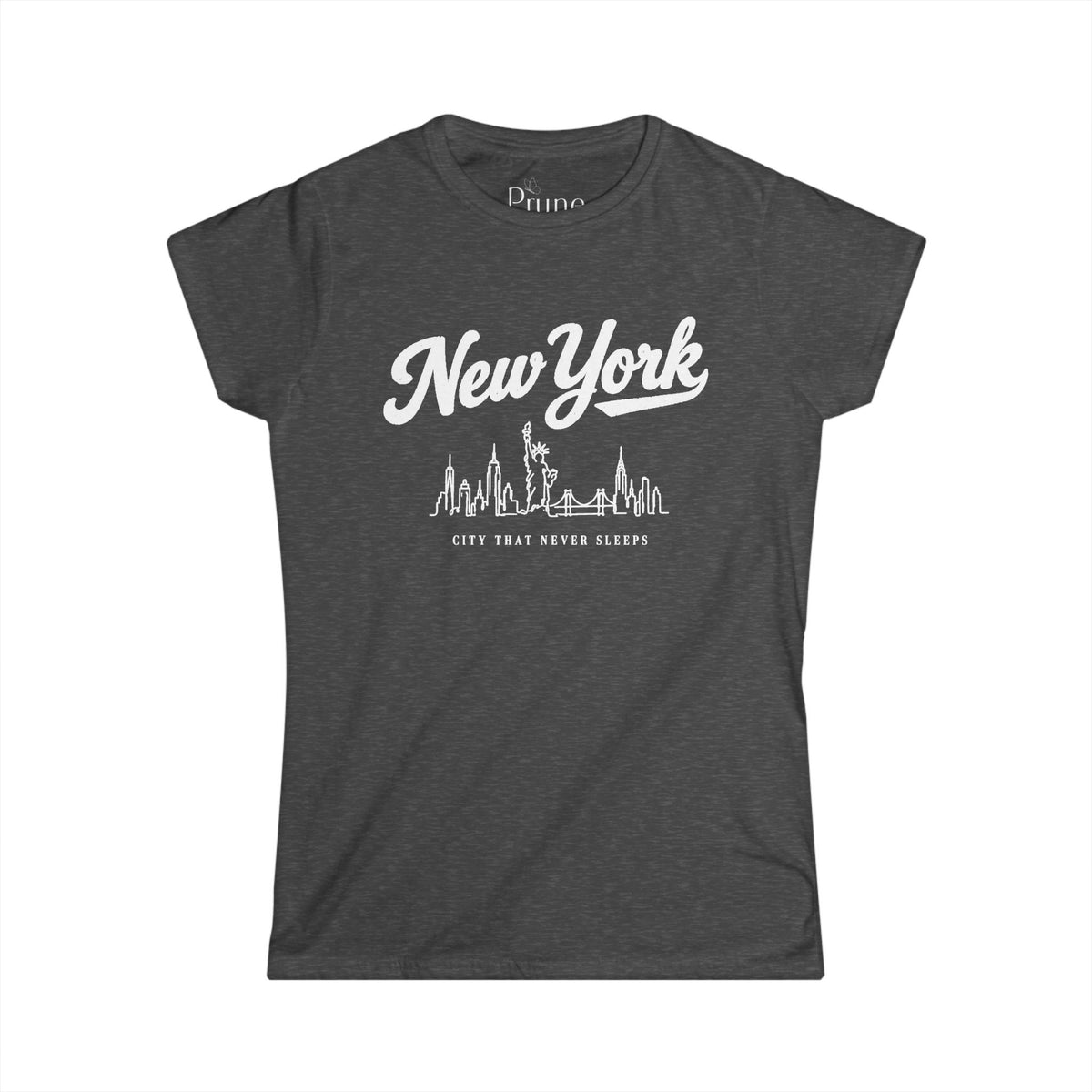 New York Skyline Doodle  - Women's Cut Fitted Tee
