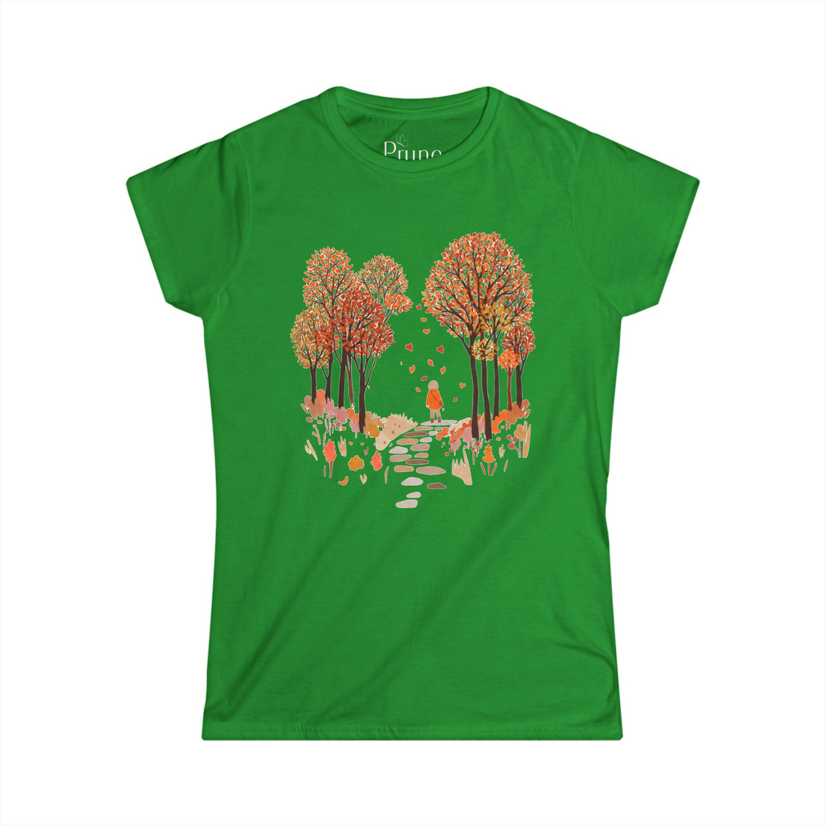 Autumn Walks - Women's Cut Fitted Tee
