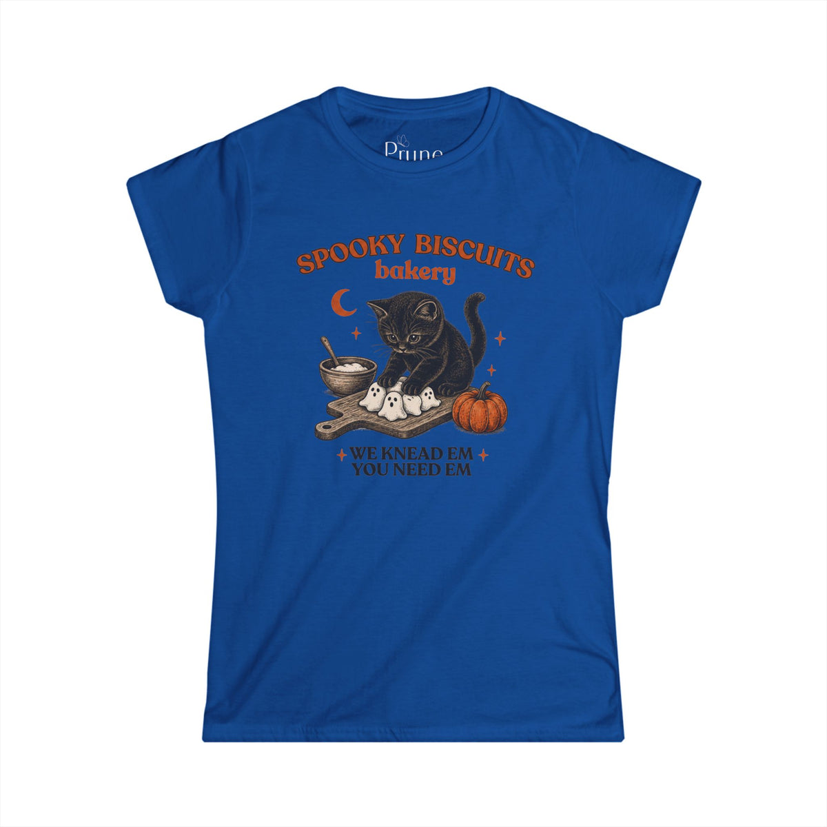Spooky Biscuit Bakery - Women's Cut Fitted Tee