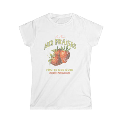 Aux Fraises - Women's Softstyle Tee