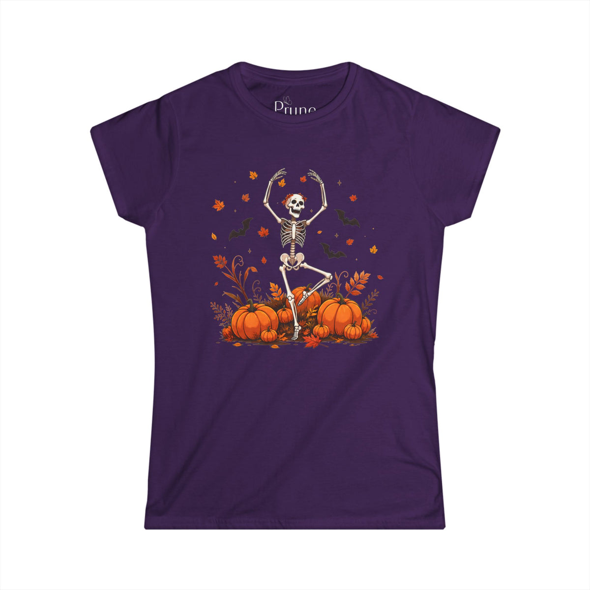 Dancing in the Pumpkin Patch - Women's Cut Fitted Tee