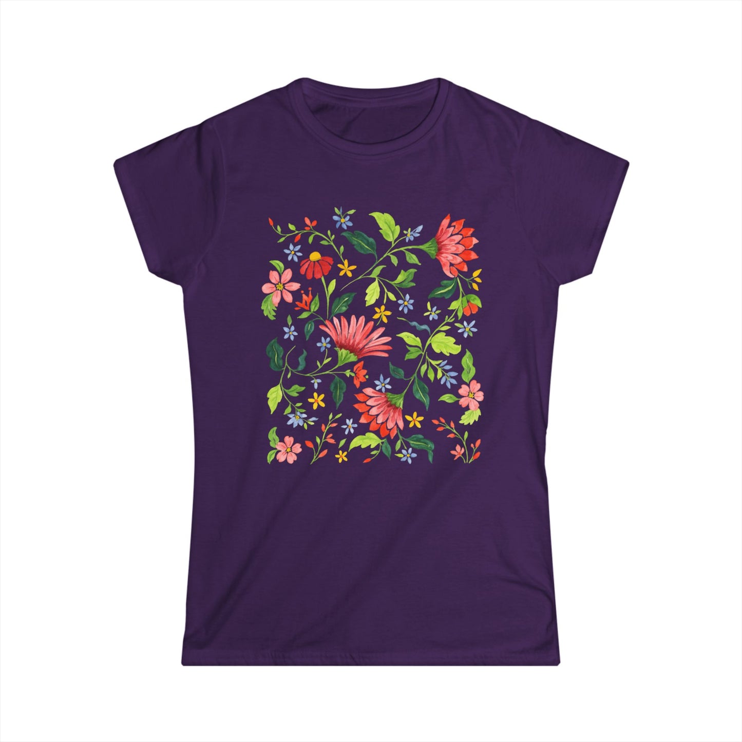 Botanical Bliss - Women's Softstyle Tee