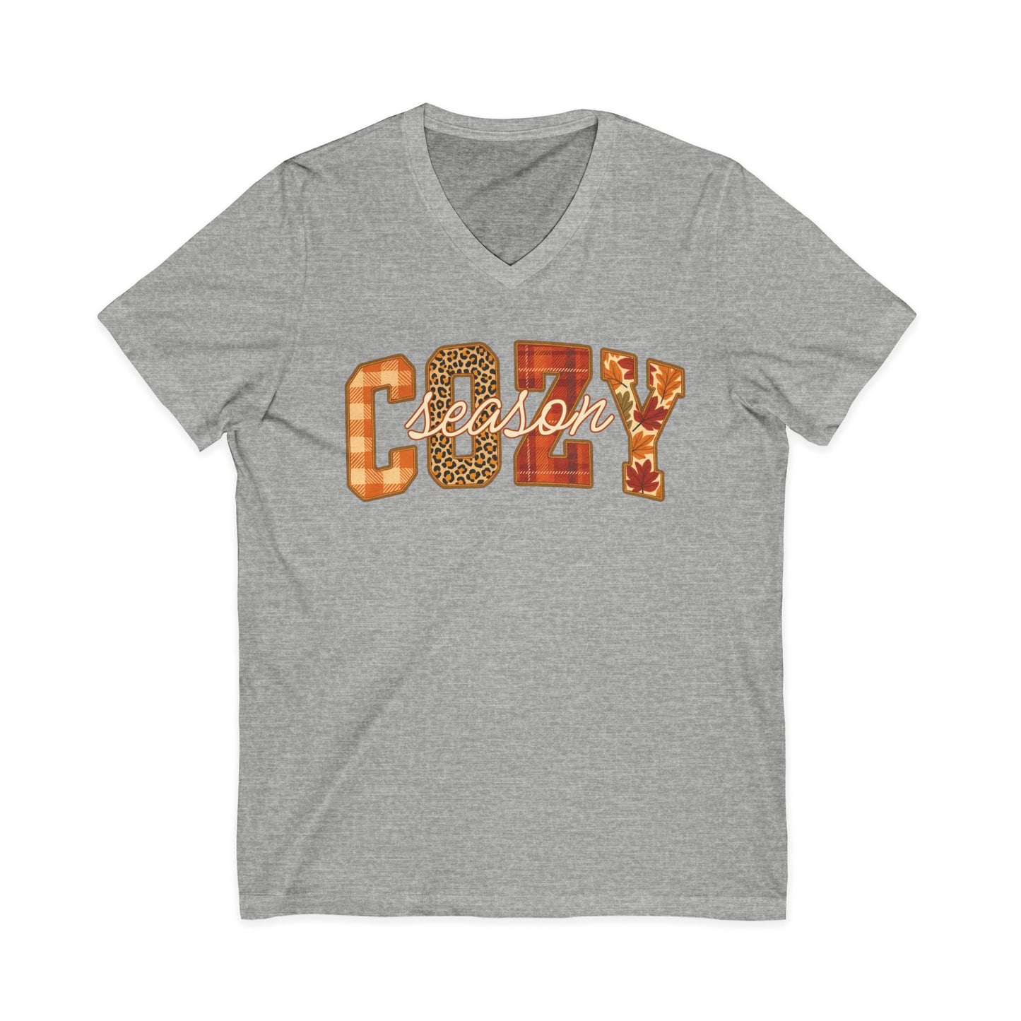Cozy Season - Short Sleeve V Neck