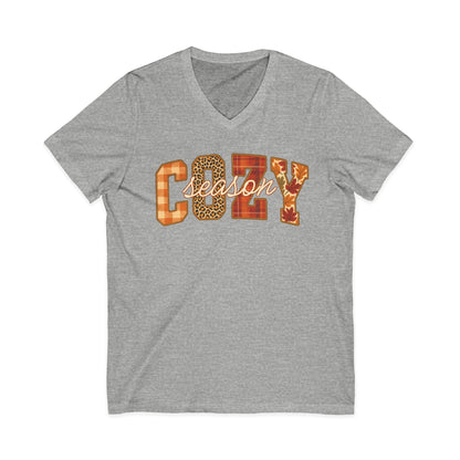 Cozy Season - Short Sleeve V Neck