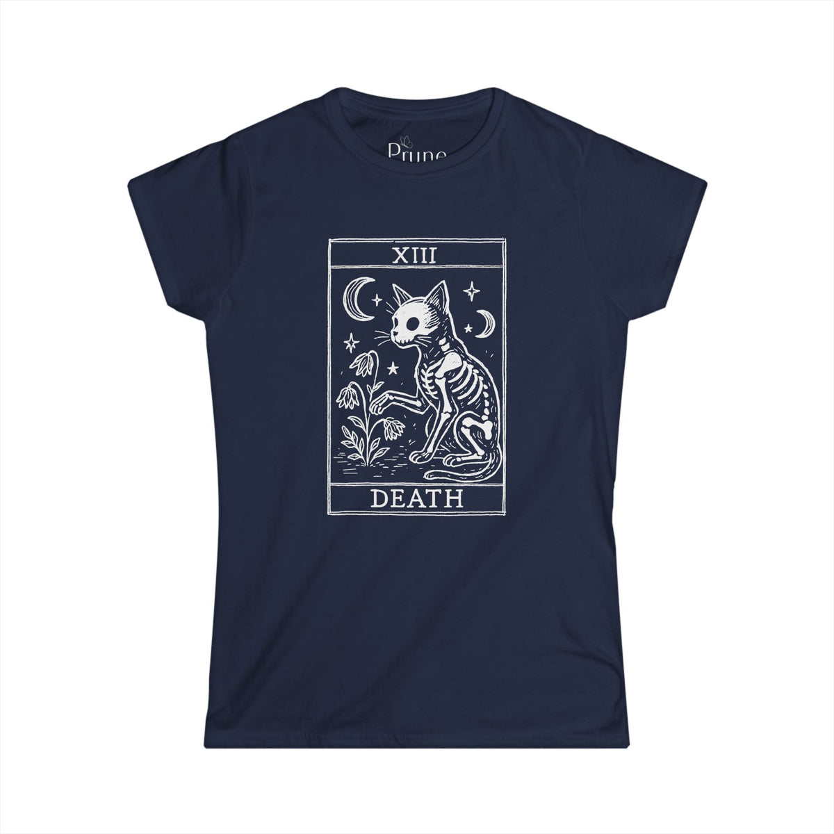 Tarot Card of Death - Women's Cut Fitted Tee