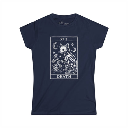 Tarot Card of Death - Women's Cut Fitted Tee