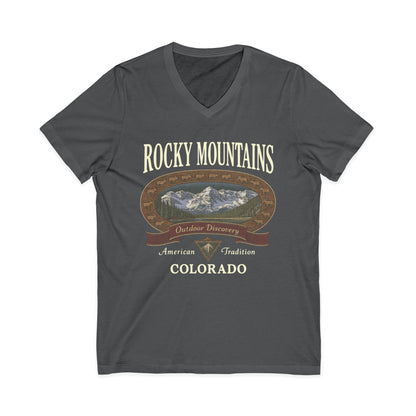 Rocky Mountains - Short Sleeve V Neck