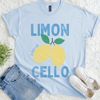 Limon Cello, Vintage Tee   - Gildan Lightweight Premium T Shirt