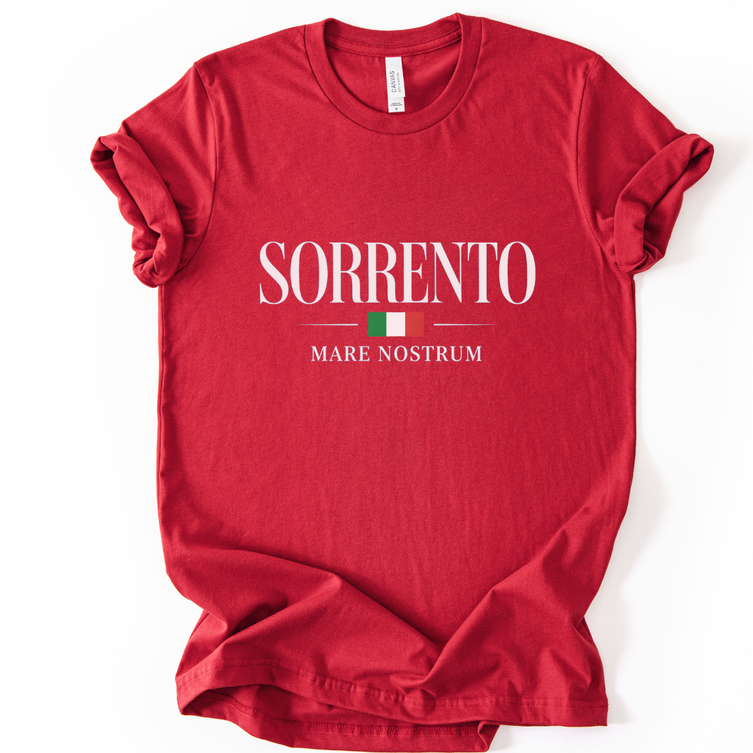 Sorrento - Bella Canvas Super Soft T Shirt