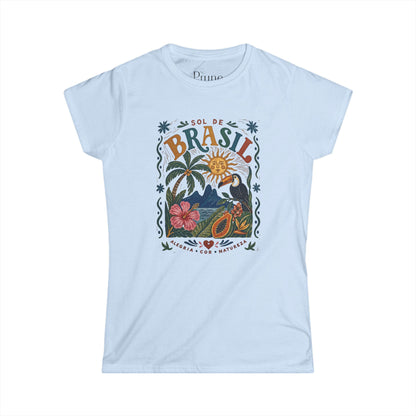 Brazil - Women's Cut Fitted Tee