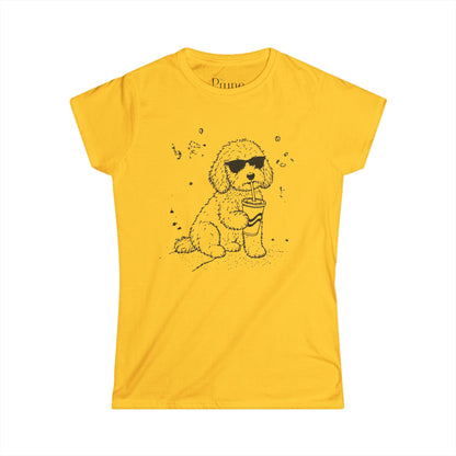 Soda Dog - Women's Cut Fitted Tee