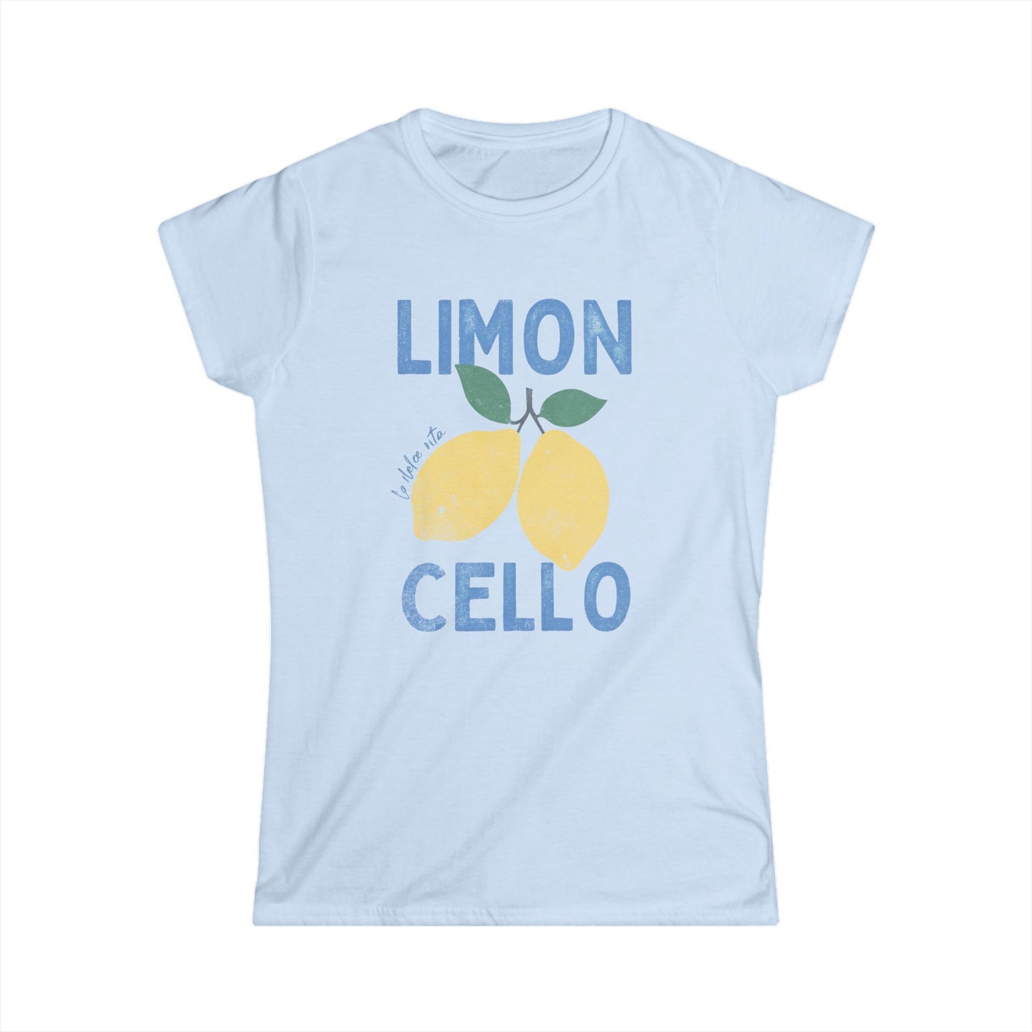 Limon Cello, Vintage Tee - Women's Cut Fitted Tee
