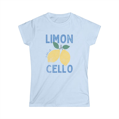 Limon Cello, Vintage Tee - Women's Cut Fitted Tee