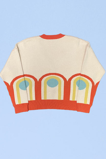 Retro Arch Cardigan