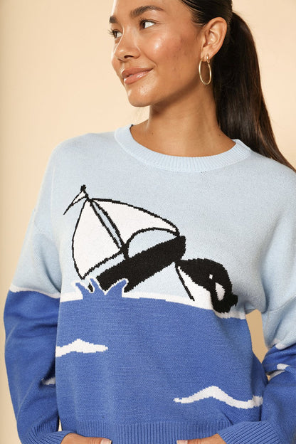 Orca Knit Sweater