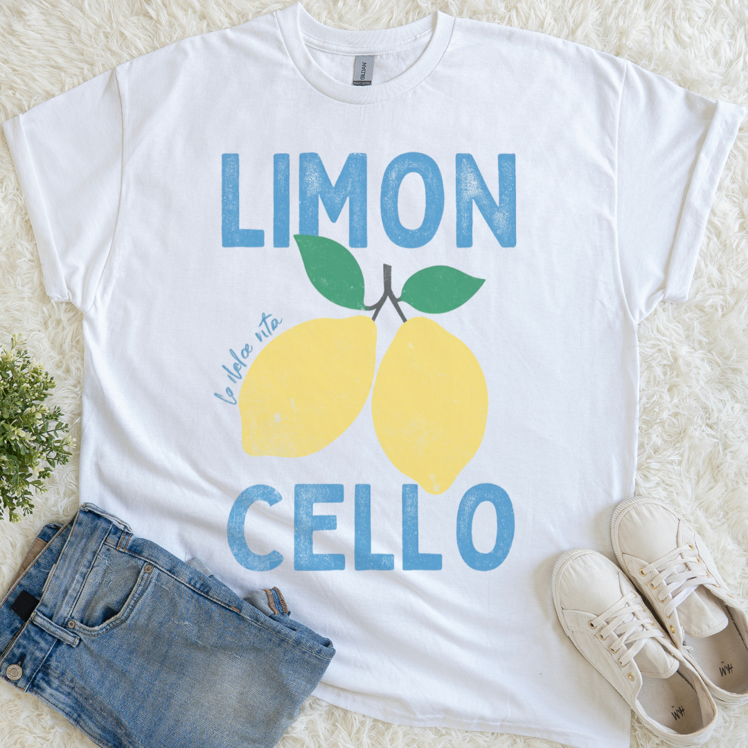 Limon Cello, Vintage Tee   - Gildan Lightweight Premium T Shirt