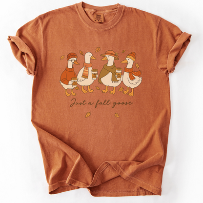 Fall Goose - Comfort Colors Relaxed Fit Premium T Shirt