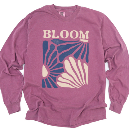 Bloom - Comfort Colors Premium Long Sleeve T Shirt