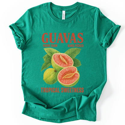 Guavas Tropical Sweetness Tee - Bella Canvas Super Soft T Shirt
