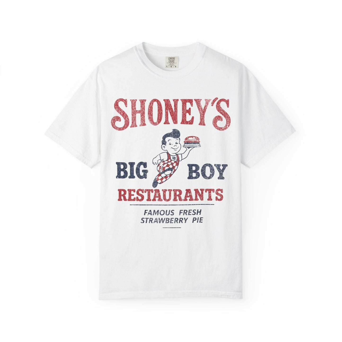 Shoney's Big Boy Restaurants -  Relaxed Fit Vintage Wash T Shirt