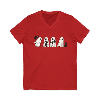 Scaredy Cats - Short Sleeve V Neck