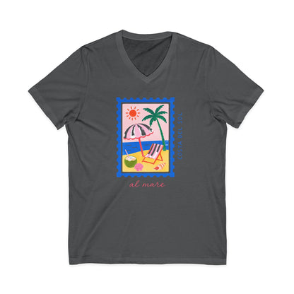 Costa Del Sol - Short Sleeve V Neck
